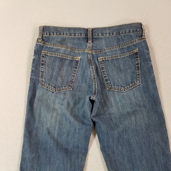 Old Navy Blue Bootcut Jeans for Men - Picture 7 of 11